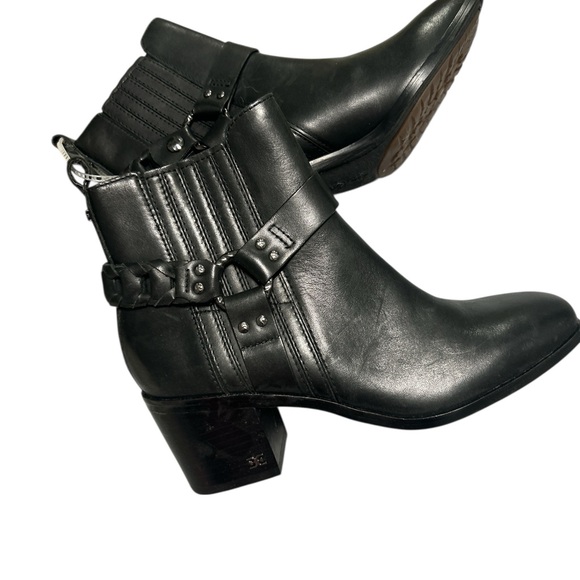 Sam Edelman Shoes - Sam Edelman, Dalma. Black Leather Ankle Boots